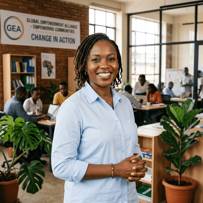 Sarah Macha - Head of Programs at Initiative Beyond Limits (IBL) NGO Office in Dar es Salaam, Tanzania